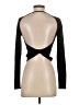 Zara Black Long Sleeve Top Size S - photo 2