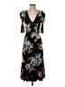 Erdem Floral Black Cocktail Dress Size 4 - photo 1