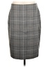 Ann Taylor Plaid Gray Formal Skirt Size 8 - photo 1