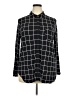 Apt. 9 Black Long Sleeve Button-Down Shirt Size XXL - photo 1