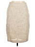 DKNY 100% Polyester Ivory Formal Skirt Size 6 - photo 1