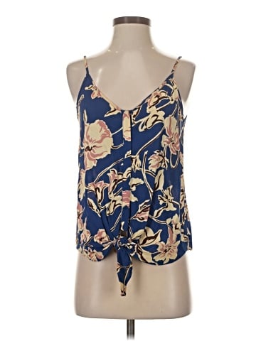 Lavender Brown Sleeveless Blouse (view 1)
