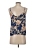 Lavender Brown Blue Sleeveless Blouse Size XS - photo 2