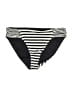 Unbranded Stripes Black Swimsuit Bottoms Size M (estimated) - photo 1