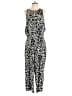 Ann Taylor LOFT Animal Print Black Jumpsuit Size M - photo 1