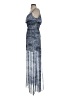 BCBGeneration 100% Polyester Paisley Blue Casual Dress Size XS - photo 5