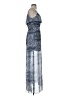BCBGeneration 100% Polyester Paisley Blue Casual Dress Size XS - photo 4