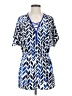 Coldwater Creek 100% Polyester Chevron-herringbone Blue Casual Dress Size XS (petite) - photo 1