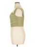 Shein Green Sleeveless Top Size L - photo 5