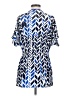 Coldwater Creek 100% Polyester Chevron-herringbone Blue Casual Dress Size XS (petite) - photo 2