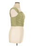 Shein Green Sleeveless Top Size L - photo 4