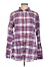 J. McLaughlin Plaid Red Long Sleeve Button-Down Shirt Size L - photo 1