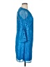 Laundry by Shelli Segal 100% Polyester Blue Cocktail Dress Size 14 - photo 4