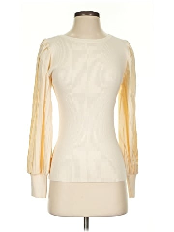 Skies Are Blue Long Sleeve Blouse (view 1)