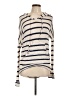 ENTI Stripes Ivory Pullover Sweater Size L (estimated) - photo 1
