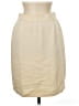 St. John Basics Solid Ivory Black Casual Skirt Size 8 - photo 1