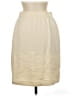 St. John Basics Solid Ivory Black Casual Skirt Size 8 - photo 2
