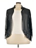 Jkara 100% Polyester Black Jacket Size 22 - photo 1