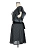 Windsor Stripes Gray Cocktail Dress Size M - photo 5
