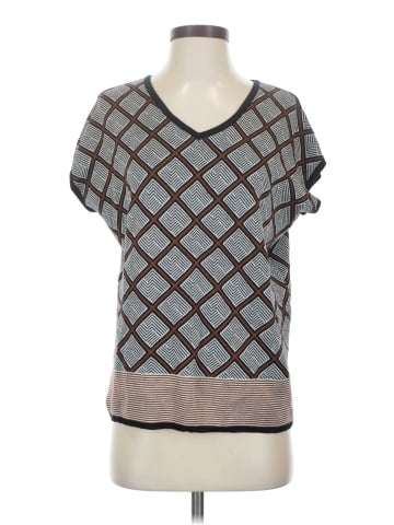 Coldwater Creek Short Sleeve Silk Top (view 1)