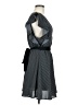 Windsor Stripes Gray Cocktail Dress Size M - photo 4