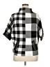 Joseph Ribkoff Checkered-gingham Gray Poncho Size XL (estimated) - photo 1