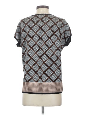 Coldwater Creek Short Sleeve Silk Top (view 2)