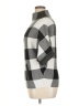 Joseph Ribkoff Checkered-gingham Gray Poncho Size XL (estimated) - photo 5