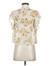 Wallflower 100% Polyester Ivory Short Sleeve Blouse Size S - photo 2