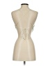 White Fox 100% Polyester Green Sleeveless Blouse Size S - photo 2