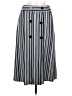 Robert Louis Stripes Gray Casual Skirt Size M - photo 1