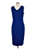 Maya Brooke 100% Polyester Blue Cocktail Dress Size 8 - photo 2
