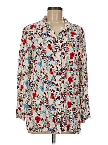 Song n Spirit Long Sleeve Blouse (view 1)
