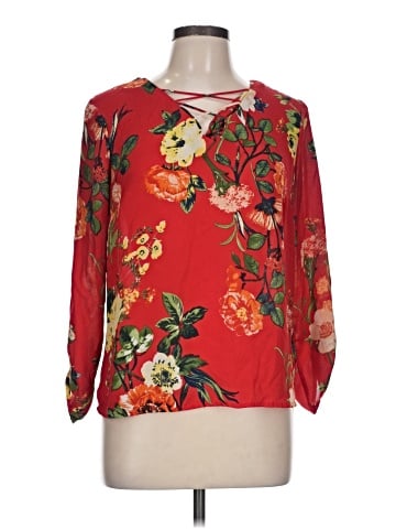 Meraki 3/4 Sleeve Blouse (view 1)