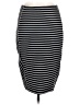 Apt. 9 Stripes Black Casual Skirt Size M - photo 2