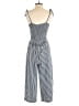 Monteau 100% Polyester Stripes Blue Jumpsuit Size M - photo 2