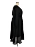 Shein Curve 100% Polyester Solid Black Casual Dress Size 20 Plus (4) - photo 4