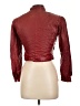 Wilsons Leather 100% Leather Red Jacket Size 11 - 12 - photo 2