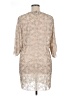 Needle Threads 100% Polyester Tan Cocktail Dress Size 10 - photo 2