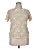 Covington Ivory Short Sleeve Top Size XL - photo 1