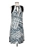 Neesha Graphic Gray Casual Dress Size Med - Lg - photo 2