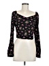 Vero Moda Black Long Sleeve Top Size M - photo 1