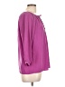 Forever 21 Plus 100% Polyester Purple 3/4 Sleeve Blouse Size Lg Plus - photo 4