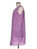 Shein 100% Polyester Print Purple Casual Dress Size 12 - photo 5