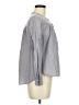 Zara Gray Long Sleeve Blouse Size M - photo 4