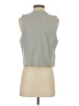 Zara 100% Acetate Gray Vest Size S - photo 2