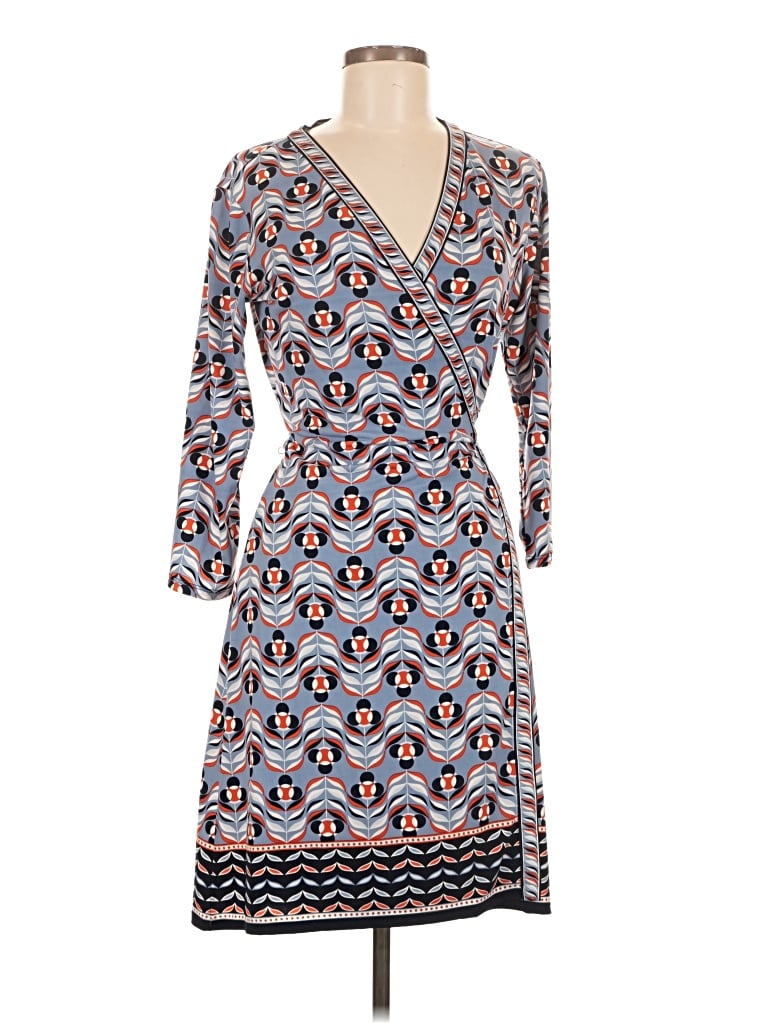 Pre-owned Max Studio Casual Dress In Blue