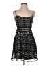 Forever 21 100% Polyester Graphic Black Cocktail Dress Size S - photo 1