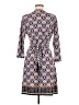 Max Studio Print Blue Casual Dress Size M - photo 2