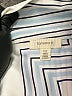 Tamara H. 100% Polyester Stripes Blue Long Sleeve Blouse Size L - photo 7